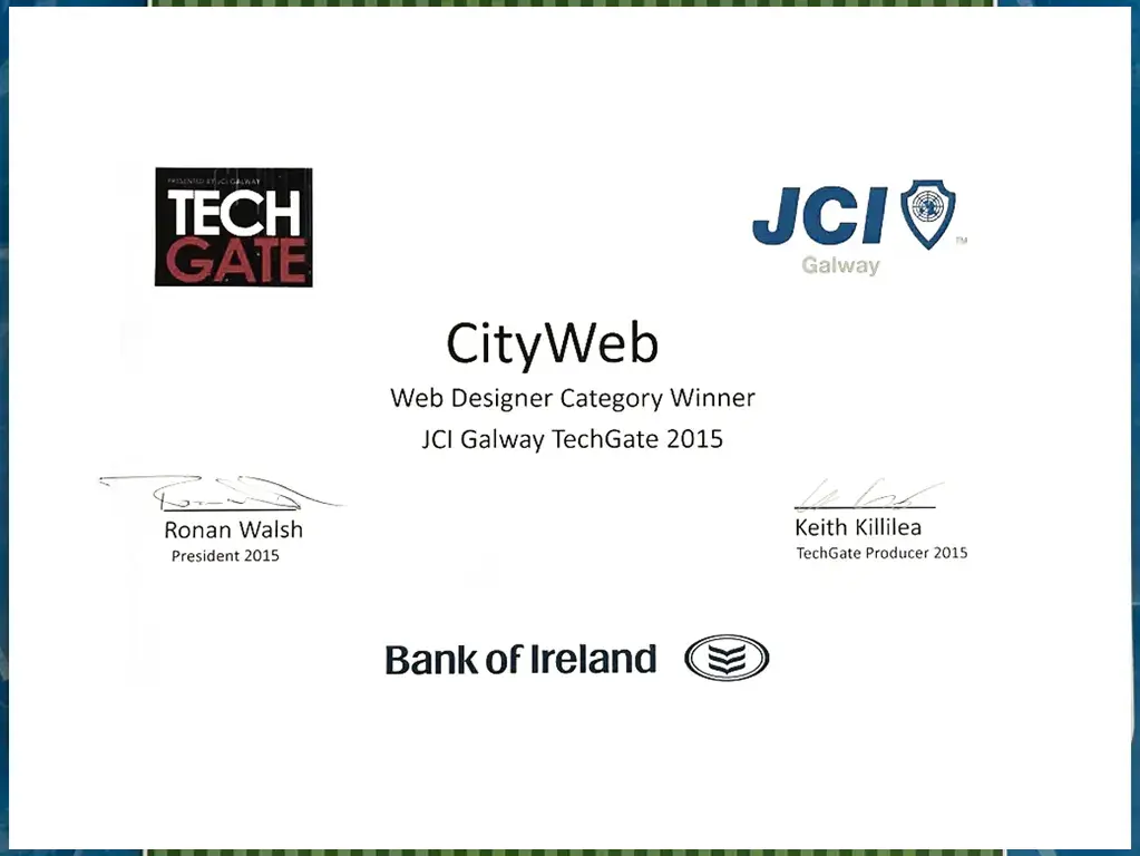 Website design services in Galway